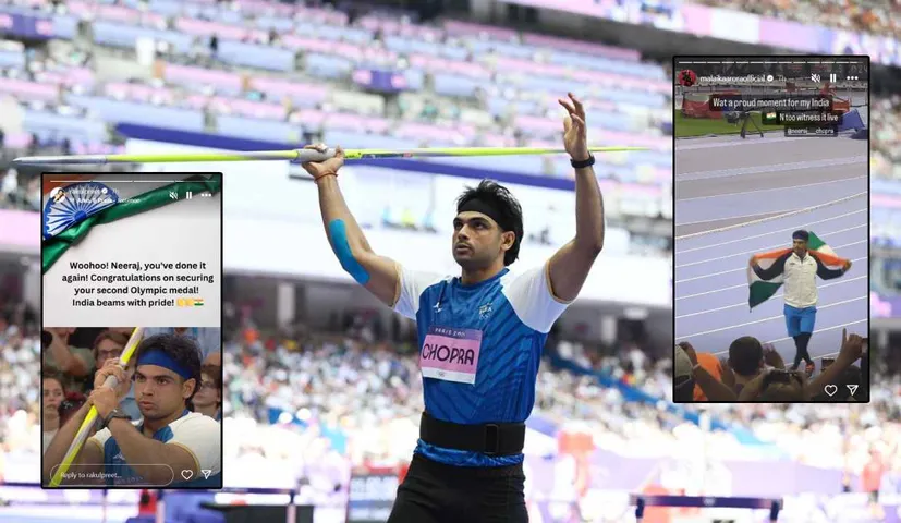 Neeraj Chopra's Silver Medal Victory: Bollywood Celebs Share Their Joy