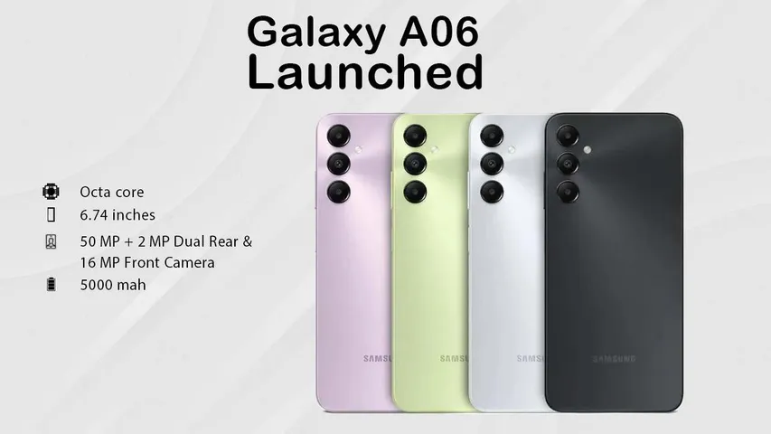Samsung Galaxy A06 Launched: Specs, Price, and Availability Details