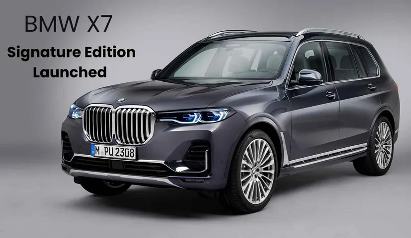 BMW X7 Signature Edition Launched at Rs 1.33 Crore, Know Details