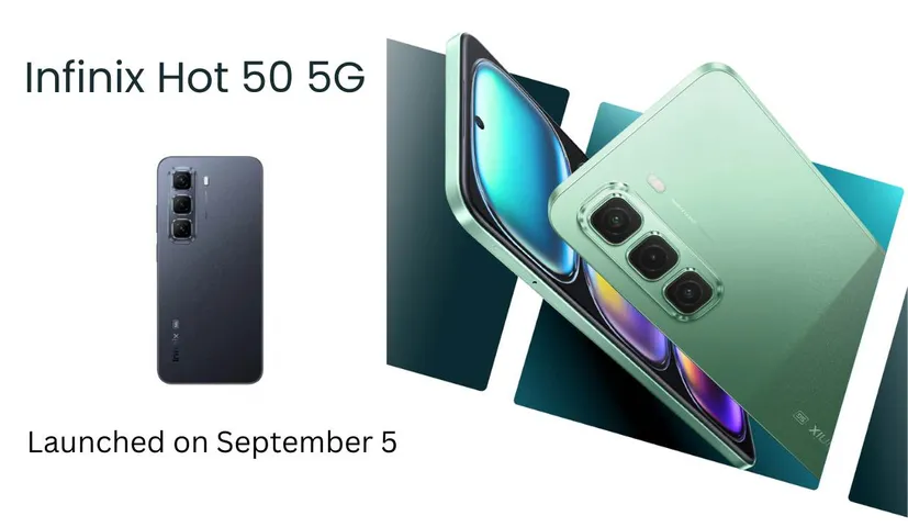 Infinix Hot 50 5G will be Launched on September 5, Know Everything