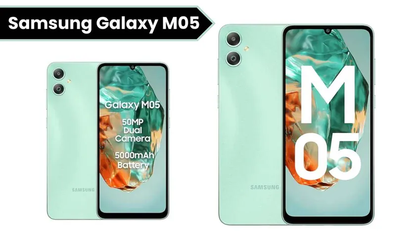 Samsung Galaxy M05 With 5000mAh Battery Launched for Less than Rs 8,000