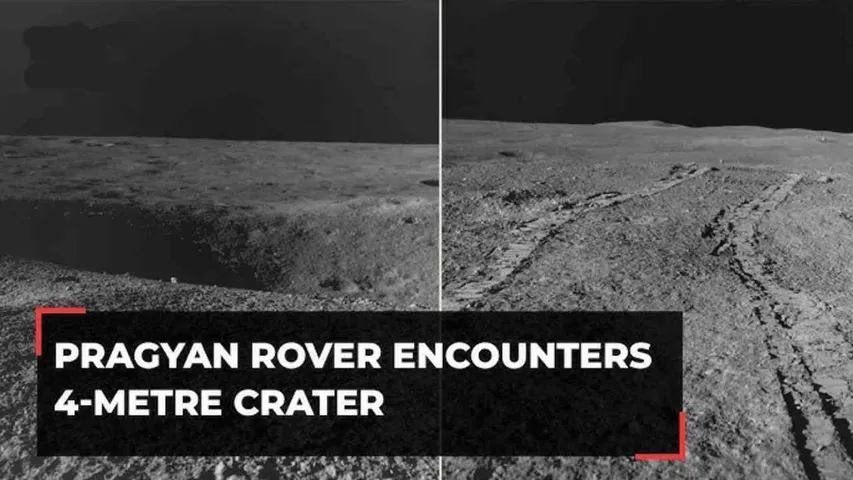 Chandrayaan 3: Pragyan Rover Discovers New 160 Km Wide Ancient Crater On Moon Surface