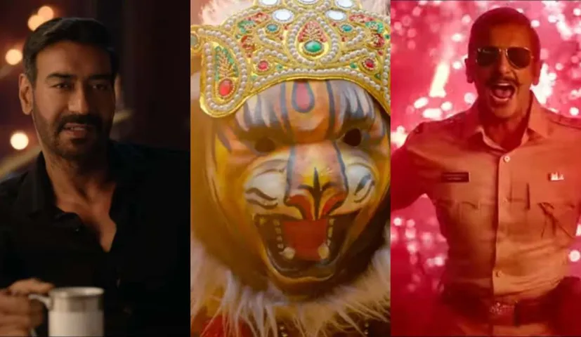 Singham Again Song Jai Bajrangbali, Ajay Devgn and Ranveer Singh Also Feature