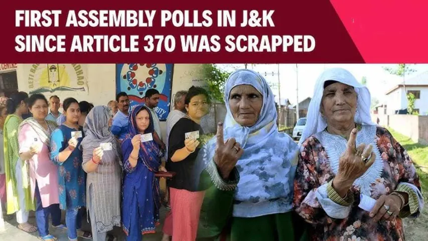 Jammu and Kashmir Election : What Has Removal Of Article 370 Achieved ? Look Who's Voting First time in J&K
