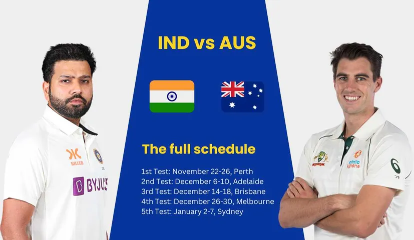 IND vs AUS Border-Gavaskar Trophy 2024-25: Schedule, Team Squads, Match Venue, Time and Live Streaming
