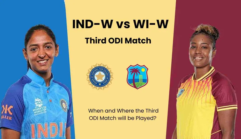 IND-W vs WI-W 3rd ODI LIVE Streaming: Know When and Where the Third ODI Match will be Played?