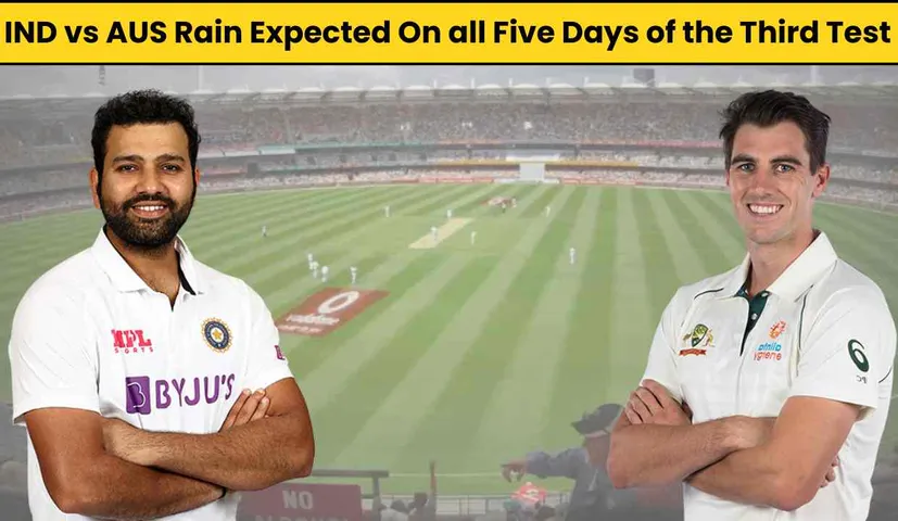 IND vs AUS 3rd Test Match: Rain Expected On all Five Days of the Third Test, Know Details