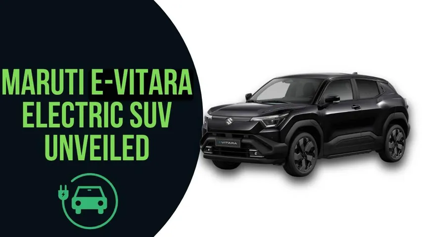 Maruti eVitara Electric SUV Ready for Indian Roads