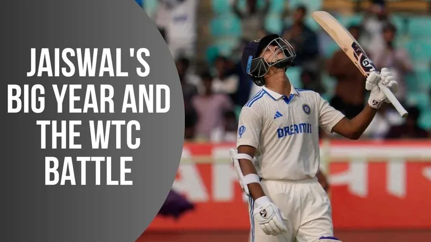 Yashasvi Jaiswal Makes History with 1478 Runs in Test Cricket in 2024