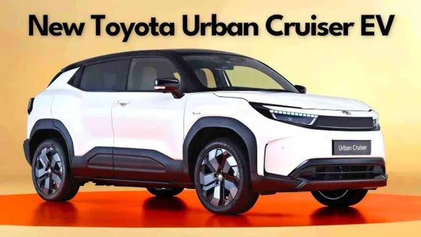 Toyota's First Electric Car Urban Cruiser-EV SUV Has a Range of 550 km On Full Charge