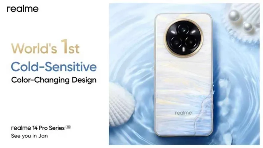 Realme 14 Pro Series Will Get Color Changing Design, See Teaser and Features