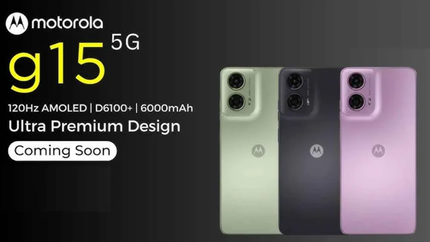 Moto G15 is Going to be Launched Soon, Let's know Its Specifications
