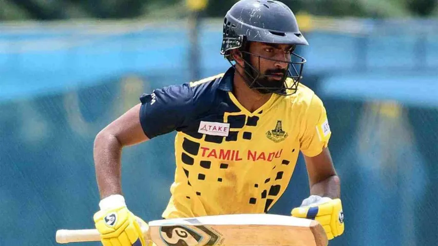 Narayan Jagadeesan Hits 6 Fours in an Over in Vijay Hazare Pre-Quarterfinals