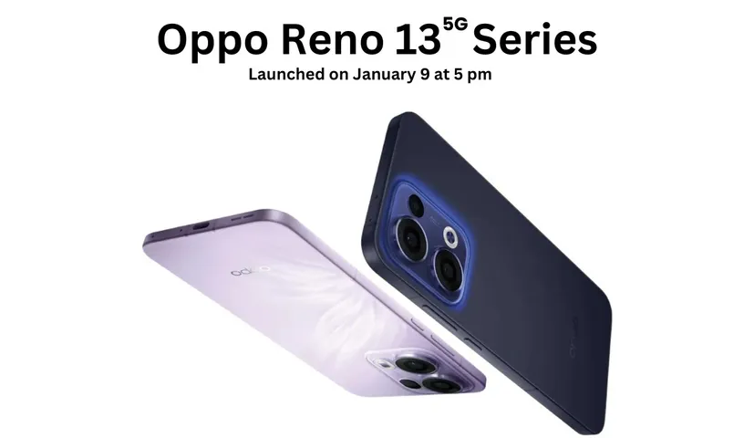 Oppo Reno 13 5G Series is Going to be Launched in India on January 9