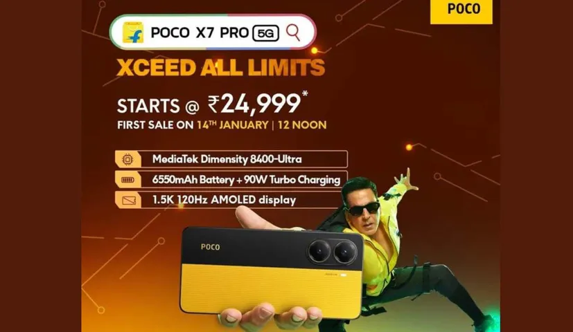 Poco X7 Pro 5G's First Sale Starts Today, Opportunity to Save Good Money in Offers
