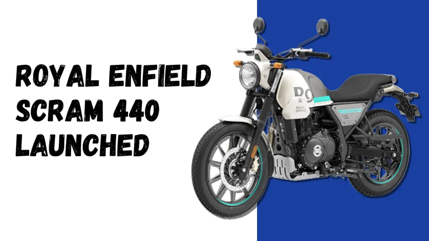 Royal Enfield Scram 440 Launched: Price, Features, Specs