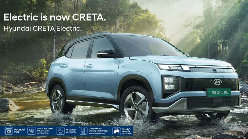 Hyundai Creta EV Revealed, Will Come With a Range of 473km