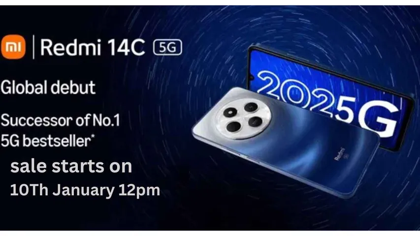 Redmi 14C Smartphone Launched at a Starting Price of ₹9,999