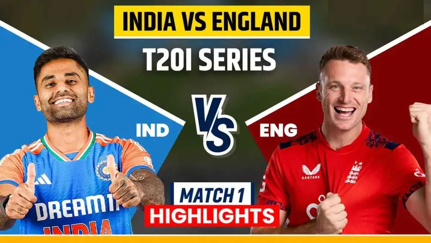 IND VS ENG Highlights, 1St T20I: India Won The First T20 by 7 Wickets