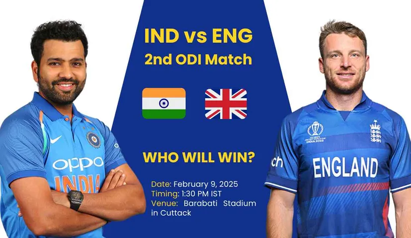 IND vs ENG 2nd ODI: Match Date, Time, Venue, Tickets & Live Streaming Details