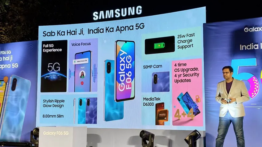 Samsung Galaxy F06 5G Launched in India: Price, Specs & Features