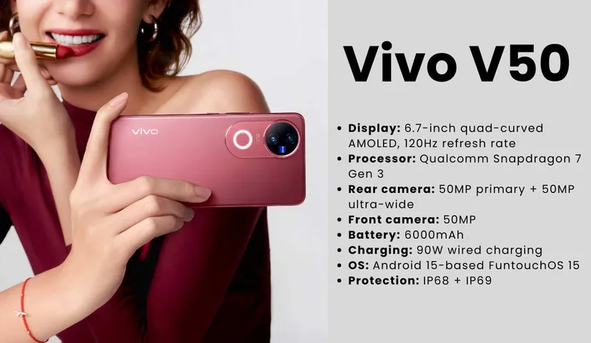 Vivo V50 India Launch on February 17: Expected Price, Specifications & Features