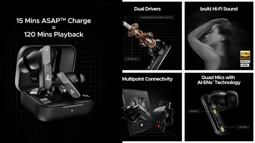 boAt Nirvana X TWS Now Available in India – Check Specs, Price & Deals