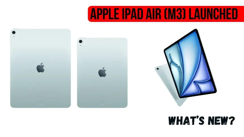 Apple iPad Air (M3) Launched – AI Features, Price & Availability Details