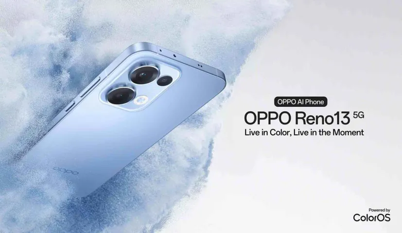 Oppo Reno 13 5G New Sky Blue Variant with 12GB RAM Launched in India