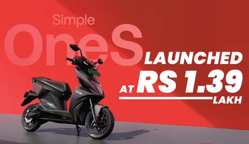 Simple OneS Electric Scooter Launched: Price, Features, Specs & Range Details