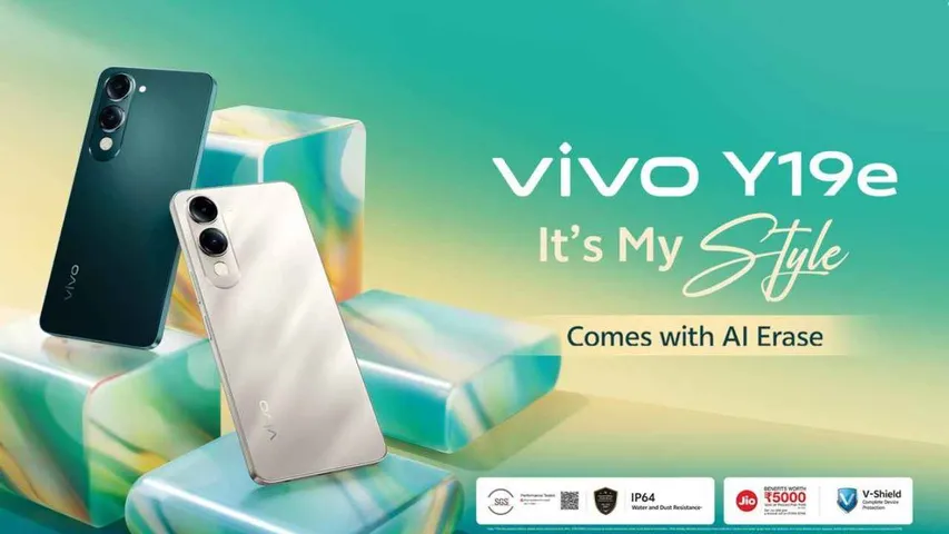 Vivo Y19e India Launch: AI Camera Smartphone Priced at Rs 7,999