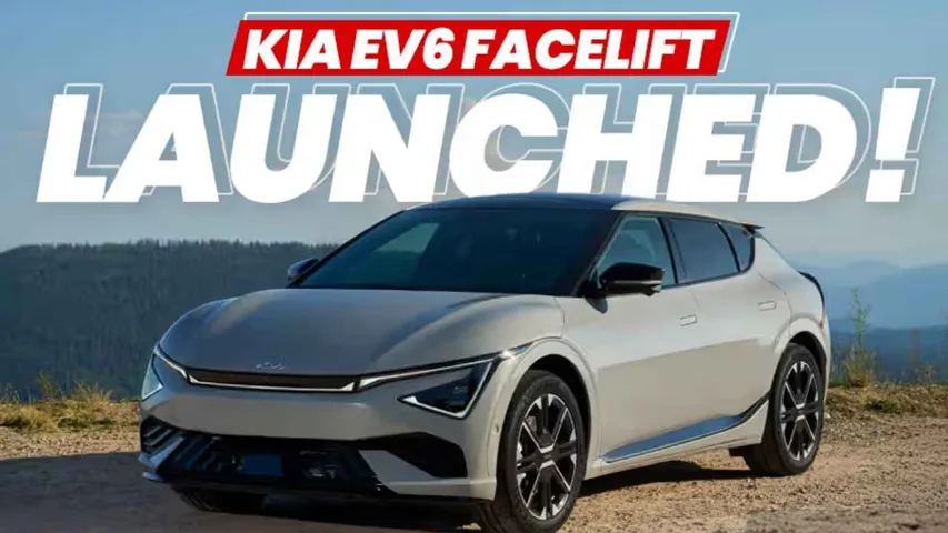 Kia EV6 Facelift Launched in India at ₹65.9 Lakh: Premium Electric SUV with 663 km Range