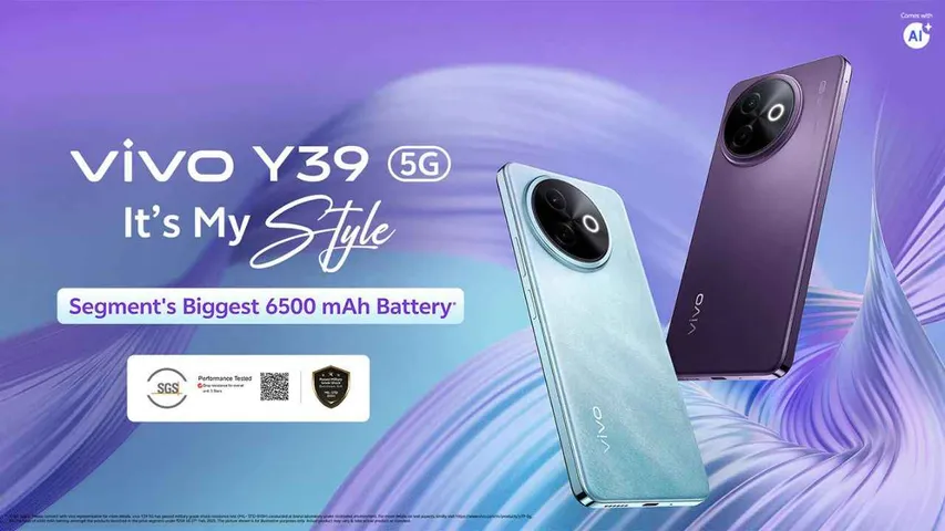 Vivo Y39 5G Officially Launched in India, Starting Price ₹16,999