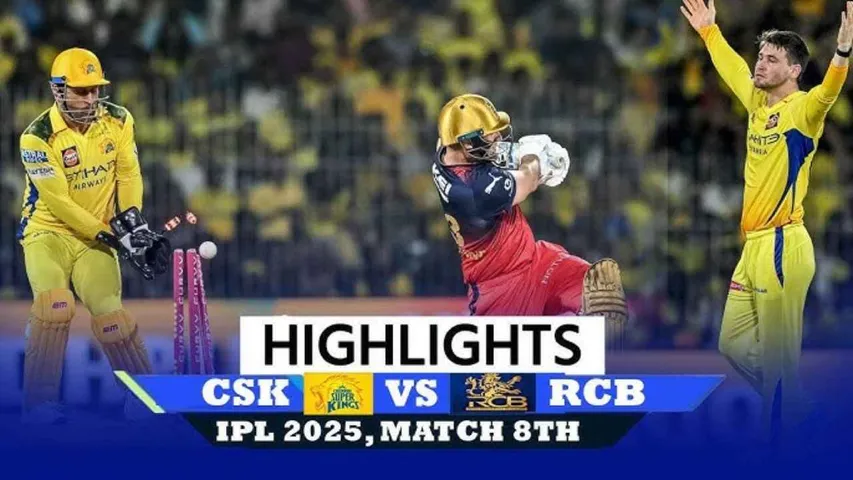 CSK vs RCB Highlights: Chennai's Loss at Chepauk, RCB Secures 50-Run Victory