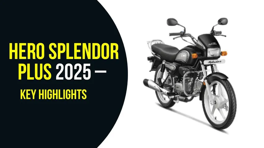 2025 Hero Splendor Plus Launched with New Features