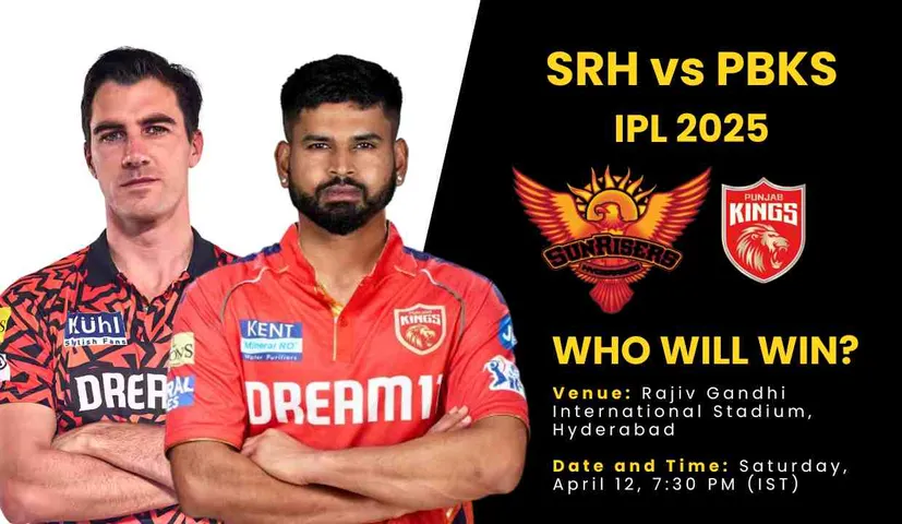 SRH vs PBKS Dream11 Prediction, Pitch Report, Playing XI, Fantasy Tips