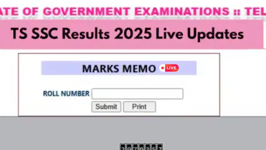 TS SSC Result 2025 Declared: Check Telangana 10th Result at bse.telangana.gov.in