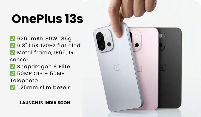 OnePlus 13s Launch in India: Price, Features, Specifications, and Launch Date