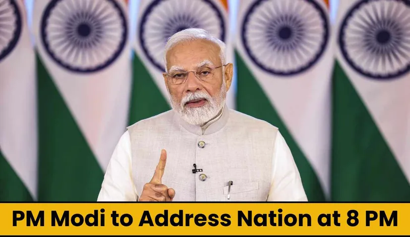 PM Modi to Address Nation at 8 PM After India-Pakistan Ceasefire