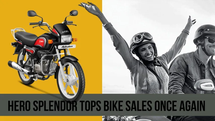Hero Splendor Tops Bike Sales in India: See the Full List for Last Month