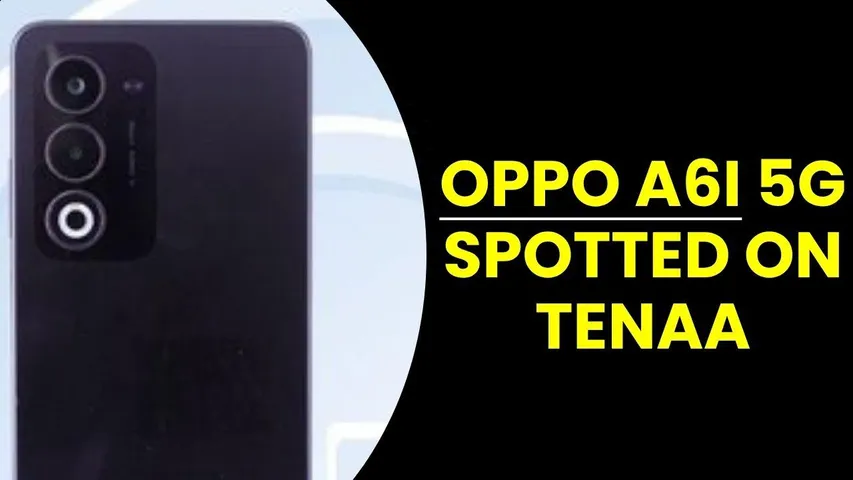 Oppo A6i 5G Spotted: 5860mAh Battery, Dimensity 6300 & 50MP Camera