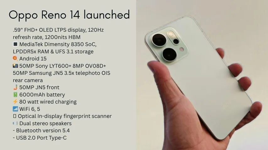 Oppo Teases New Smartphone Launch in India – Reno 14 Series or K13 Turbo?