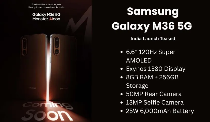 Samsung Galaxy M36 Launch Soon: Check Expected Price, Features & Design