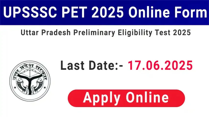 UP PET 2025 Last Date Today: Apply Now at upsssc.gov.in for Lekhpal, Clerk, and Other Group C Posts