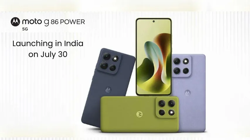 Moto G86 Power 5G Launching in India on July 30 – Check Price, Specs, Features