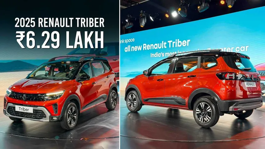 New Renault Triber 2025 Debuts With Stylish Facelift and More Safety