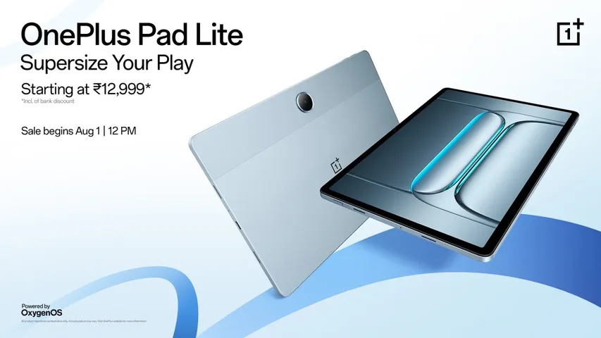 OnePlus Pad Lite Launched in India: Price, Specs, Offers & More