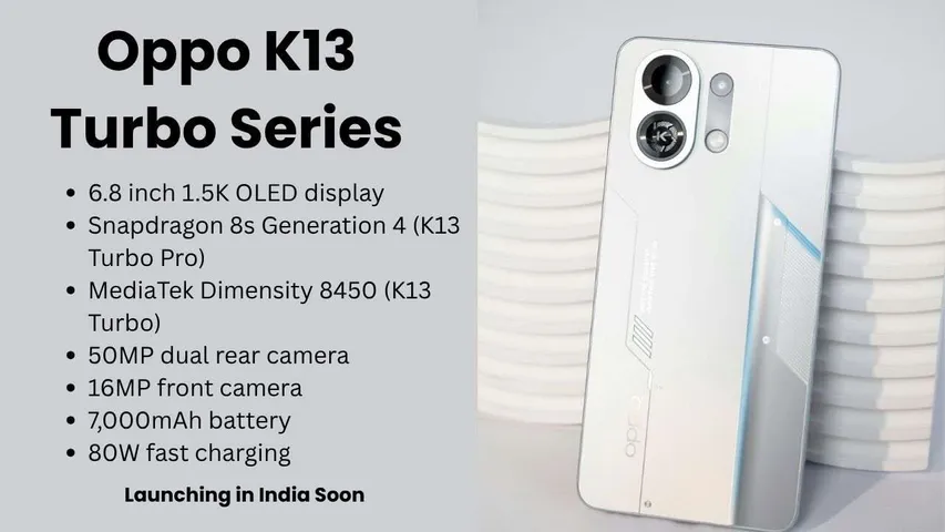 Oppo K13 Turbo Series 5G Launching in India Soon, Know Details