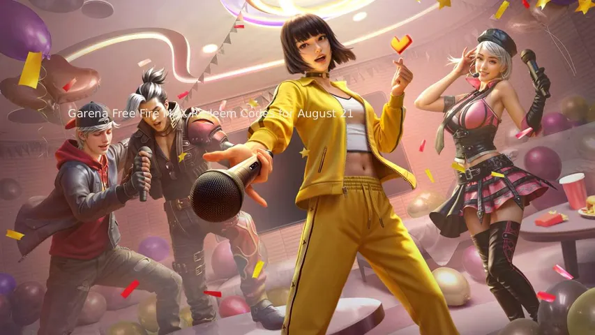 Garena Free Fire MAX Redeem Codes for August 21, 2025 – Claim Free Rewards