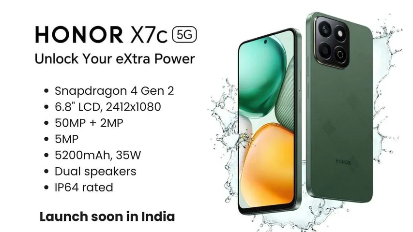 Honor X7c 5G India Launch Teased: Expected Specs, Price & Features